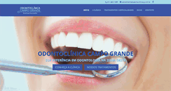Desktop Screenshot of odontoclinicacg.com.br